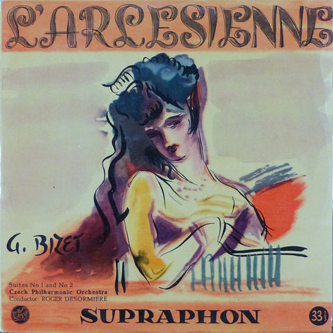 Desormiere: Bizet L'Arlesienne Suites 1 & 2 - Supraphon LPV-61
