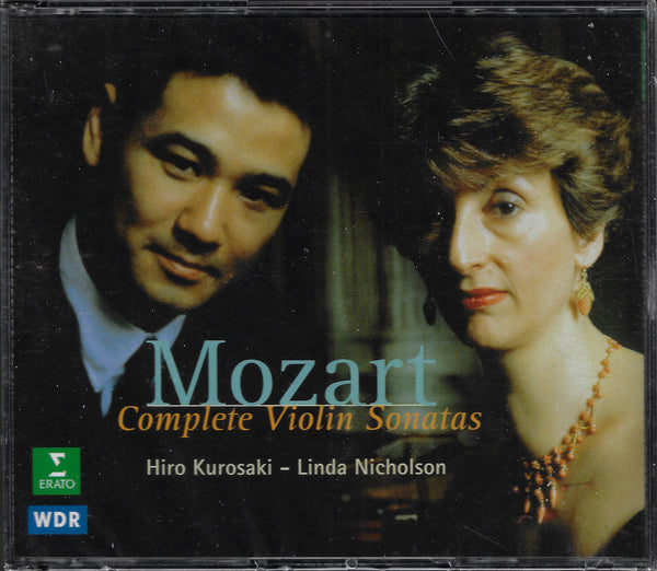 Kurosaki: Mozart Compl Violin Sonatas - Erato 398