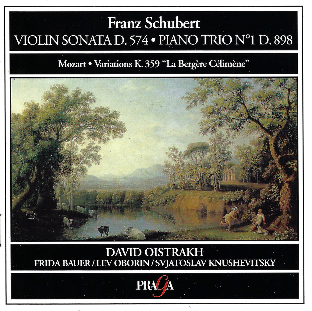 Oistrakh Schubert Violin Sonata D. 574 + Mozart