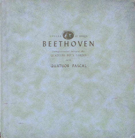 Pascal Quartet: Beethoven Compl SQs - Guilde MMS-2041/50 (11LP box set)