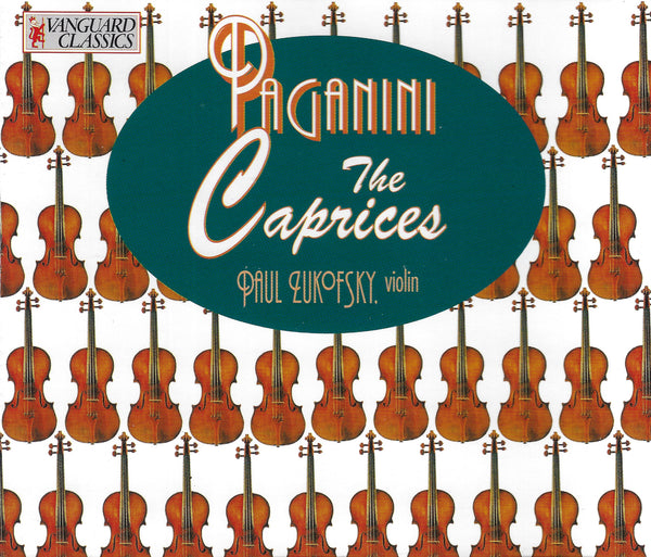 Zukofsky: Paganini 24 Caprices Op. 1 - Vanguard 0