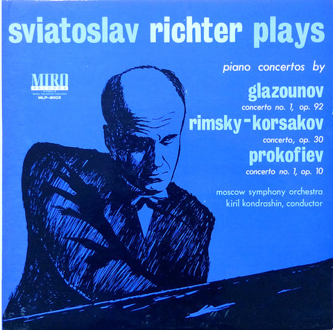 Richter: Glazunov, Prokofiev & Rimsky-Korsakov Concerti - Miro MLP-8002