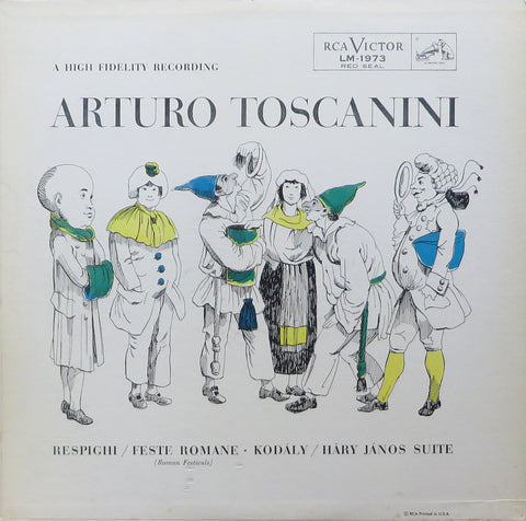 Toscanini: Feste Romane + Hary Janos Suite - RCA LM-1973