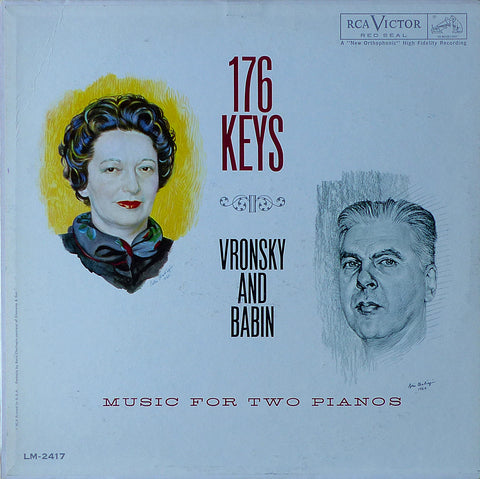 Vronsky & Babin: 176 Keys (Tchaikovsky Waltzes, etc.) - RCA LM-2417