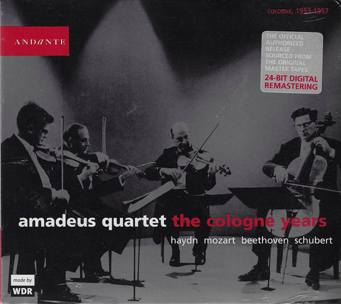 Amadeus Quartet: The Cologne Years - Andante AN2160 (2CD set, sealed)