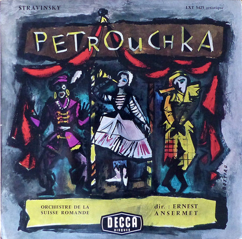 Ansermet/OSR: Stravinsky Petrouchka - French Decca LXT 5425