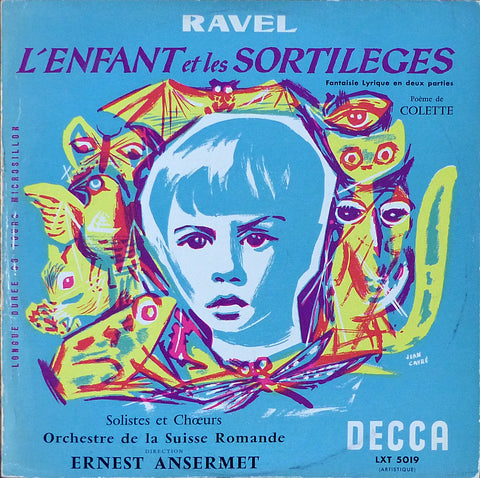 Ansermet: Ravel L'enfat et les sortileges - Decca LXT 5019