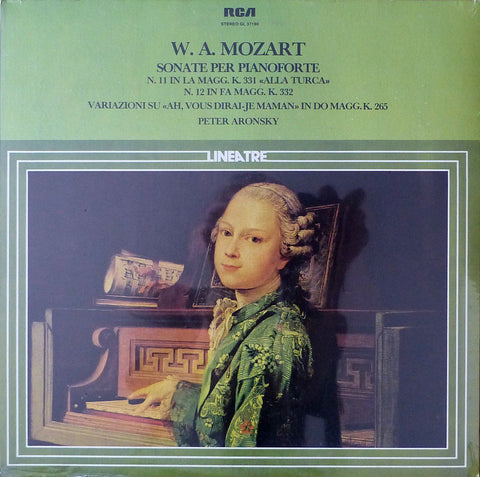 Aronsky: Mozart Piano Sonatas K. 331 & K. 332, etc. - RCA GL 37190 (sealed)