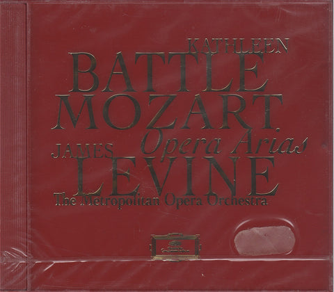 CD - Battle/Levine: Mozart Opera Arias - DG 439 949-2 (DDD, Sealed)