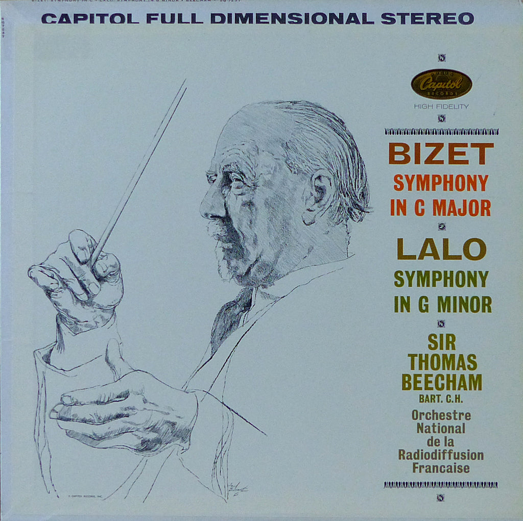 Beecham: Bizet & Lalo Symphonies - Capitol SG 7237