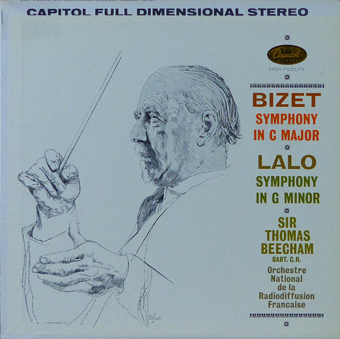 Beecham: Bizet & Lalo Symphonies - Capitol SG 7237