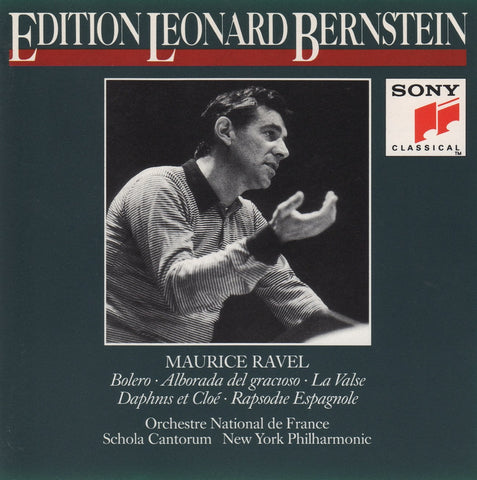 CD - Bernstein/NYPO: Ravel Bolero, Rapsodie Espagnole, Etc. - Sony SCL 48120