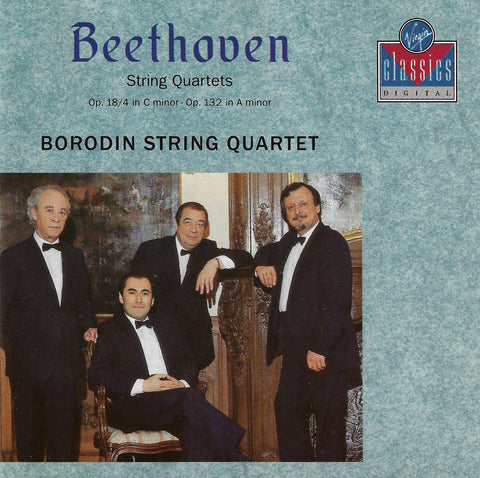 Borodin Quartet: Beethoven SQs Op. 132 & Op. 18/4 - Virgin VC 7 90746-2