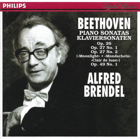 Brendel: Beethoven Sonatas Nos. 12, 13, 14 & 19 - Philips 438 863-2