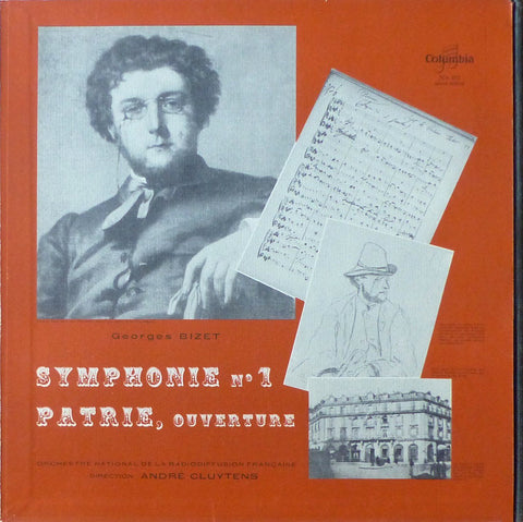 Cluytens: Bizet Symphonie in C + Patrie Overture - Columbia FCX 273 (ds)