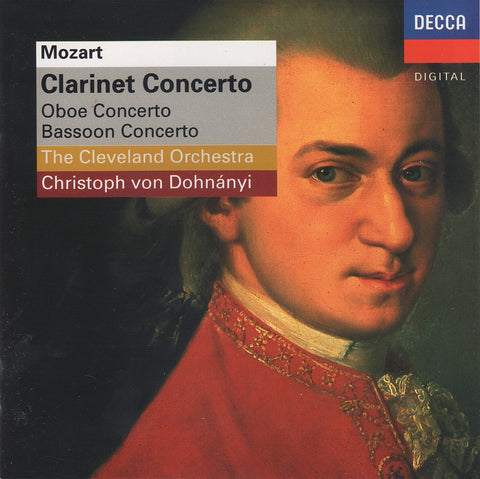Cohen: Mozart Clarinet Concerto / Mack: Oboe Concerto, etc. - Decca 443 176-2