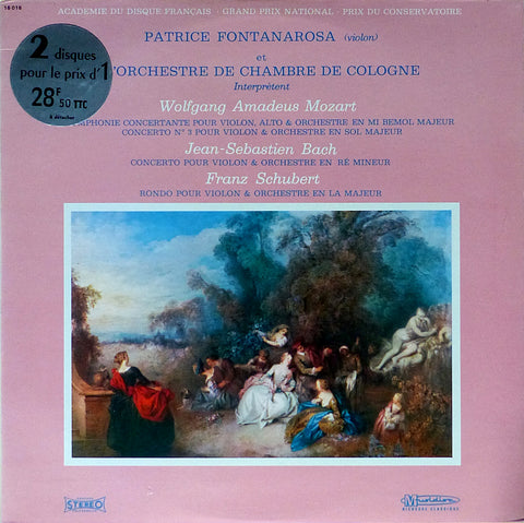 Fontanarosa: Mozart, Bach & Schubert - Musidisc 16016 (2LP set)