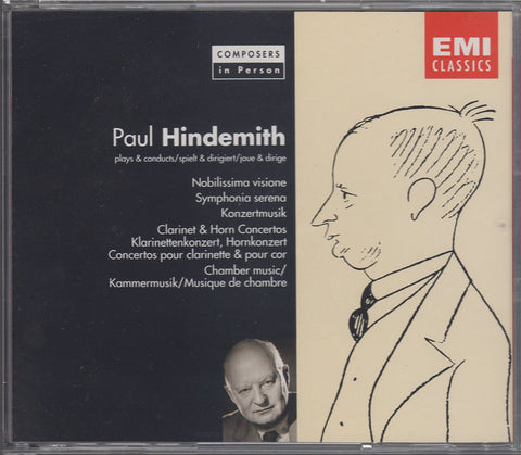 Hindemith conducts Hindemith: Nobilissima Visione, etc. - EMI CDS 5 55032 2 (2CD set)