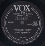 Horenstein: Haydn Symphonies 101 (Clock) & 104 (London) - Vox PL 9330