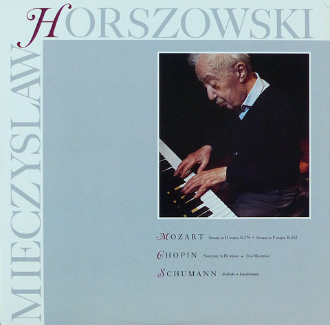 Horszowski: Kinderszenen, Mozart K. 576, etc. - Nonesuch EL 79202