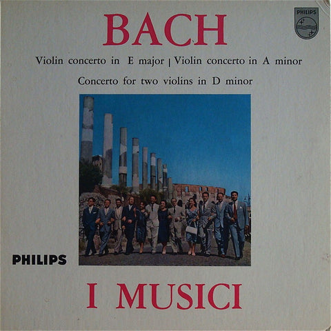 LP - Ayo & Michelucci: Bach Violin Concerti BWV 1041-1042 - Philips L 09008 L