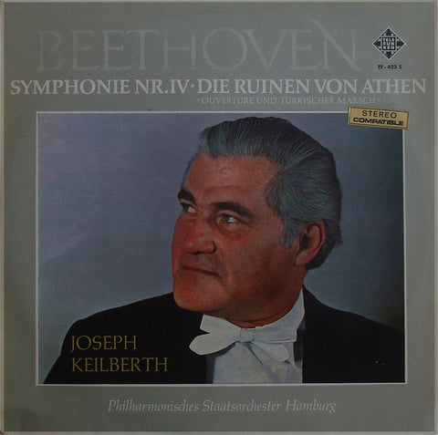 LP - Keilberth: Beethoven Sym No. 4, Etc. - Spanish Telefunken TF-423 S