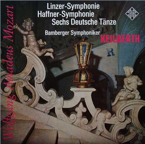 LP - Keilberth/Bamberg SO: Mozart "Haffner" & "Linz" Symphonies - Telefunken SLT 43084
