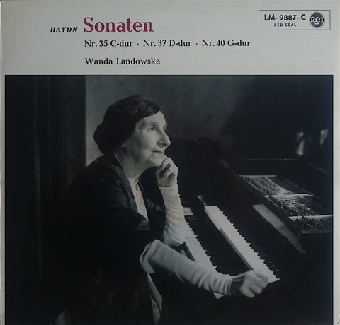 LP - Landowska: Haydn Sonatas Nos. 35, 37 & 40 - German RCA LM-9887-C