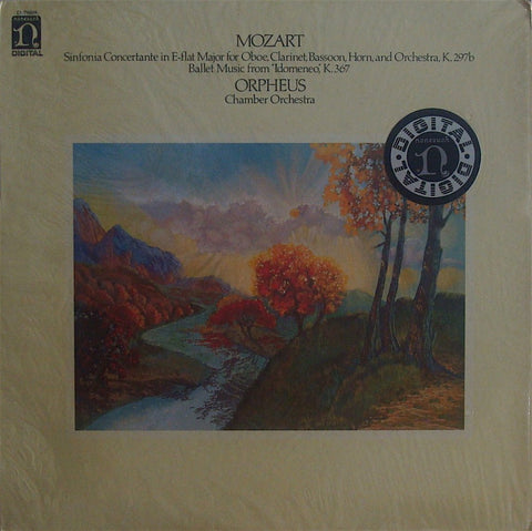 LP - Orpheus CO: Mozart Sinfonia Concertante K. 297b, Etc. - Nonesuch D-79009