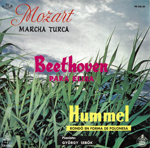 Sebok: Hummel Rondo + Beethoven Fur Elise - Hispavox HE 66-01 (7" EP)