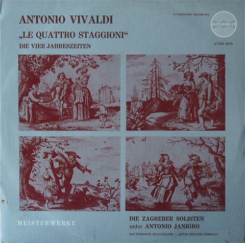 LP - Tomasow/Janigro: Vivaldi The Four Seasons - Amadeo AVRS 6079
