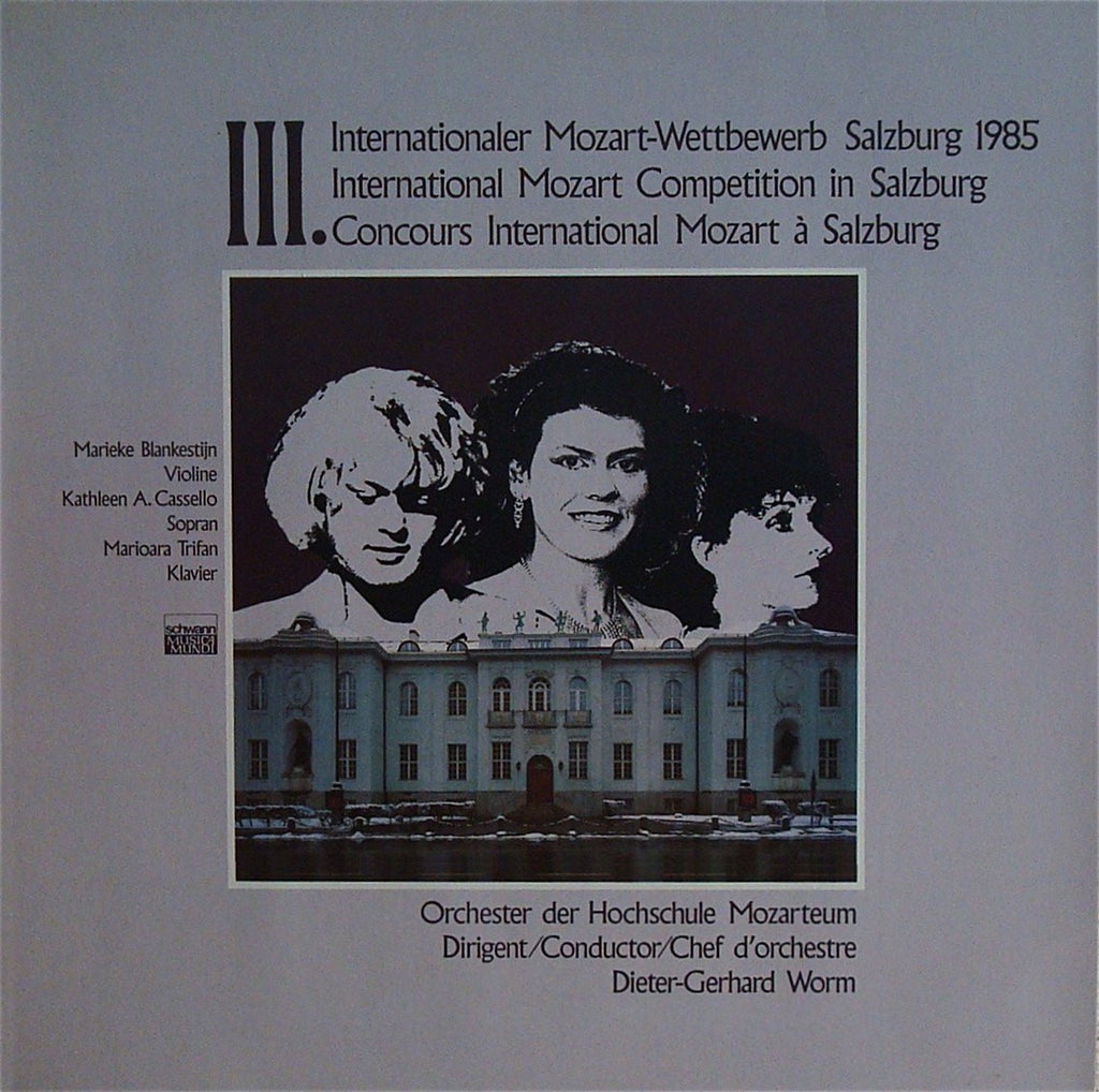 Blankestijn Mozart K. 219 (1985 Int. Mozart Comp...
