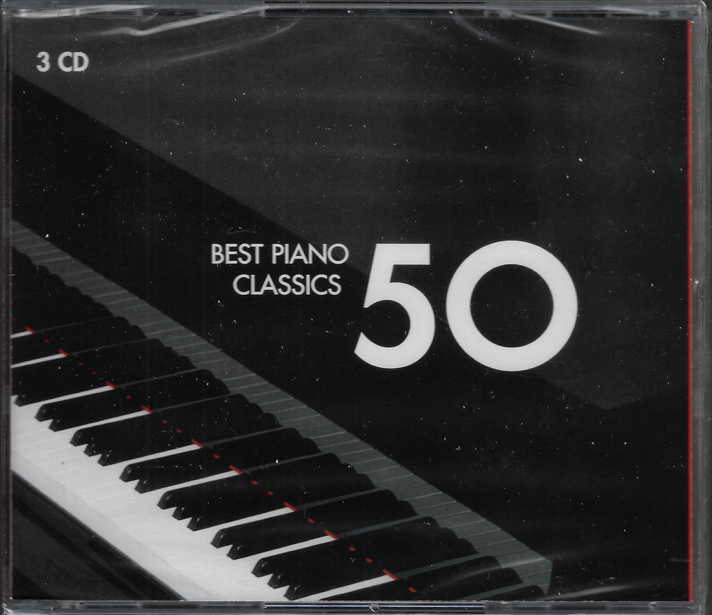 50 Best Piano Classics (various artists) - EMI 4 57540 2 (3CD set, sealed)