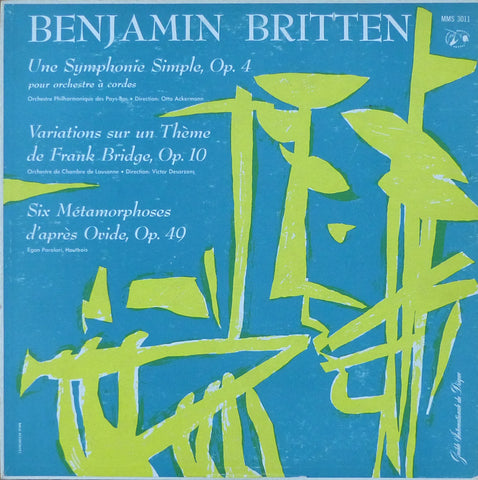 Ackermann: Britten Simple Symphony, etc. - Guilde MMS 3011