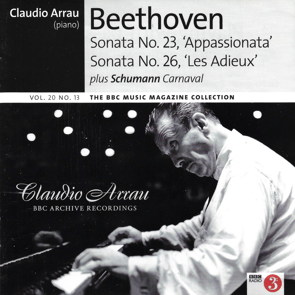 Arrau: Beethoven "Appassionata", etc. - BBC Music Magazine Vol. 20 No. 13