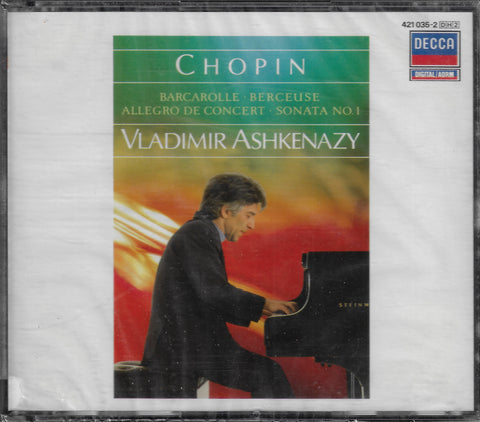 Ashkenazy: Chopin Collection - Decca 421 035-2 (2CD set, sealed)