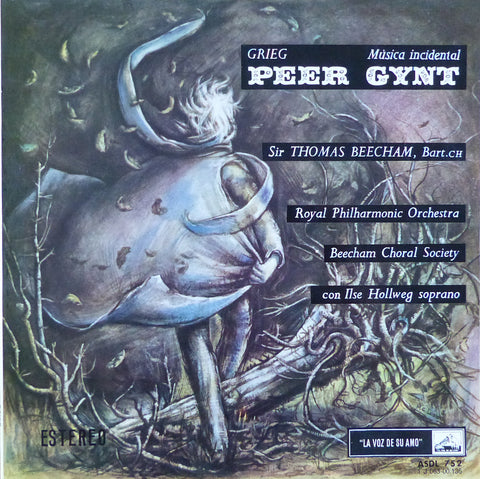 Beecham/RPO: Grieg Peer Gynt - Spanish HMV ASDL 752