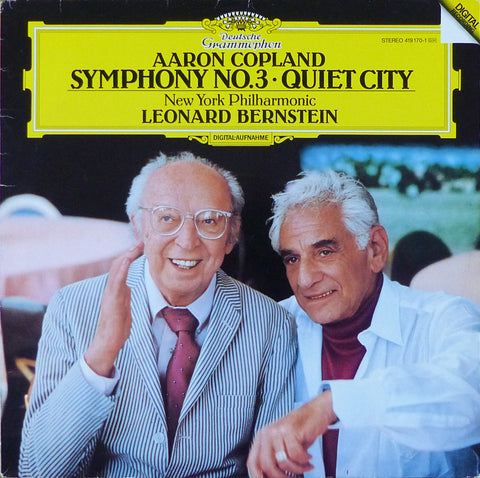 Bernstein: Copland Symphony No. 3 + Quiet City - DG 419 170-1