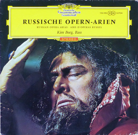 Kim Borg: Russian Opera Arias - DG SLPEM 136 386 (red stereo)