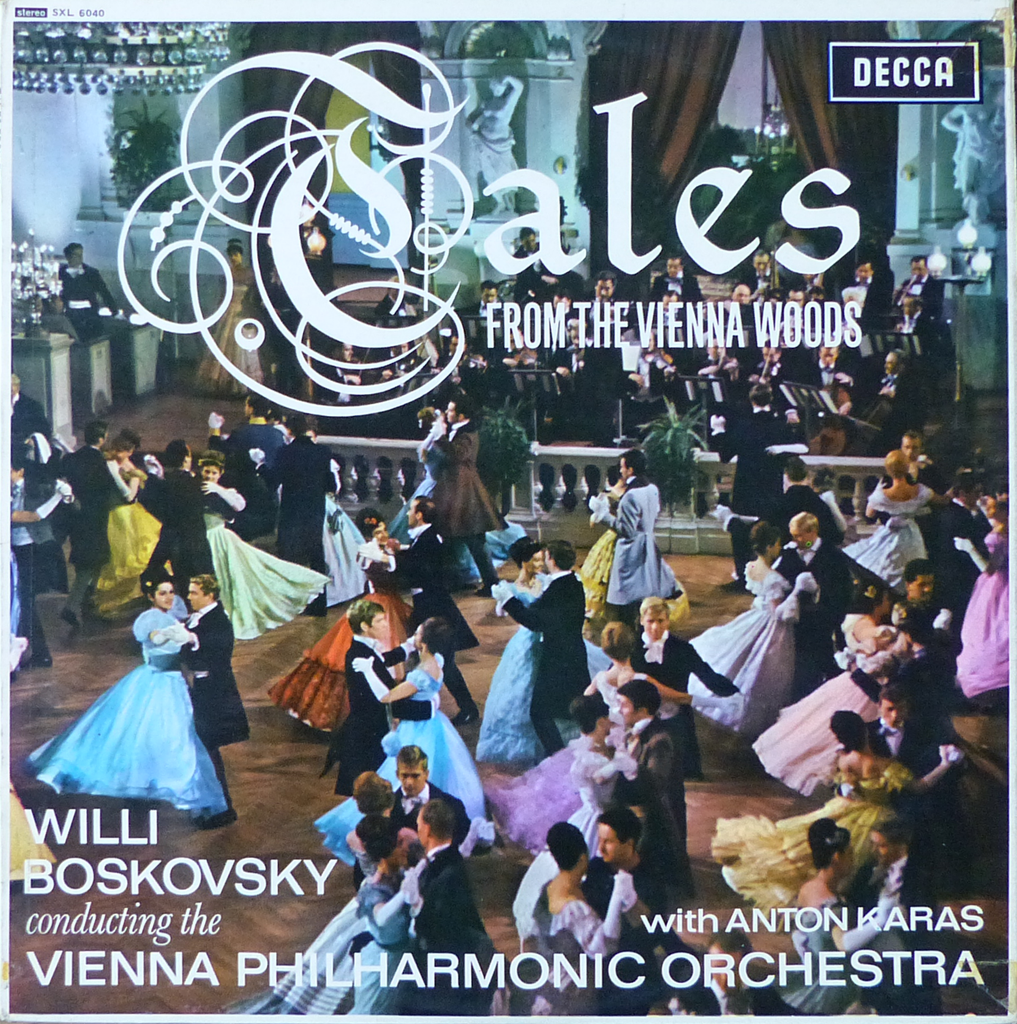 Boskovsky/VPO: Tales from the Vienna Woods - Decca SXL 6040
