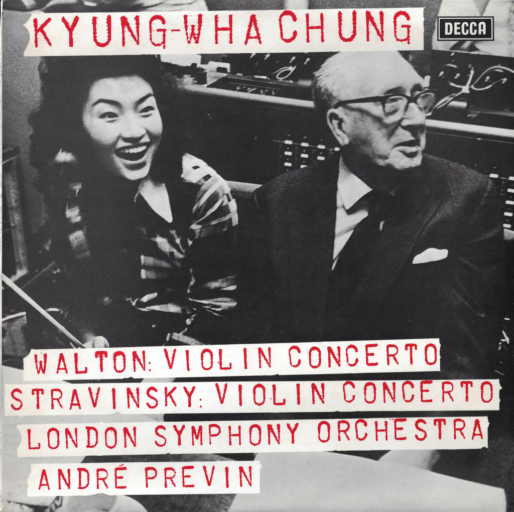 Chung: Walton & Stravinsky Violin Concertos - Decca SXL 6601