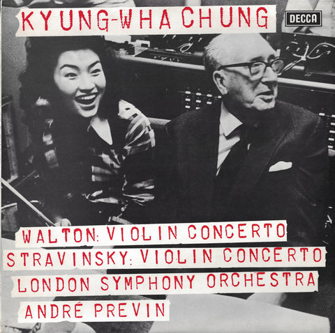 Chung: Walton & Stravinsky Violin Concertos - Decca SXL 6601