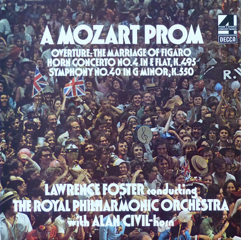 Foster: A Mozart Prom (Symphony No. 40, etc.) - Decca PFS 4314