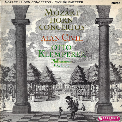 Civil/Klemperer: Mozart 4 Horn Concerto - Columbia SAX 2406