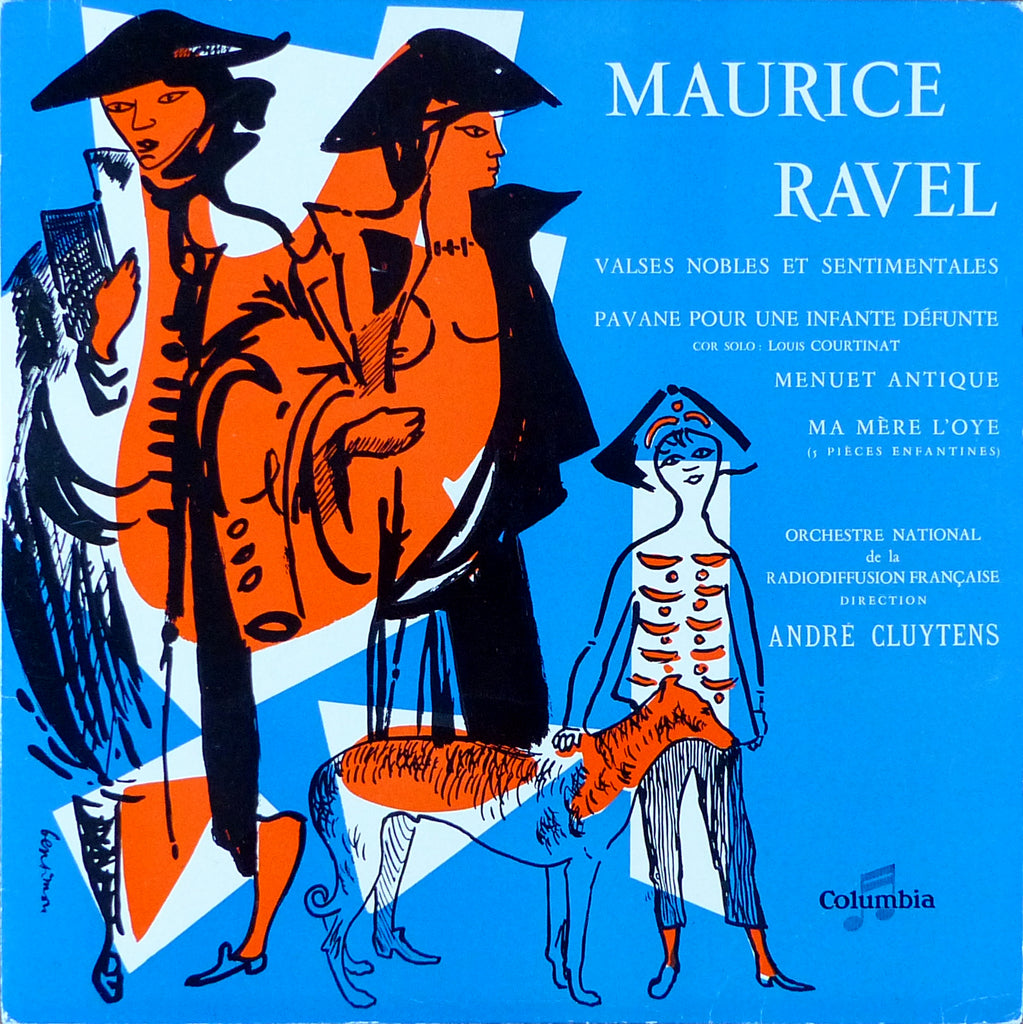 Cluytens/ONRF: Ravel Ma Mère l'oye, etc. - Columbia 33 FCX 343
