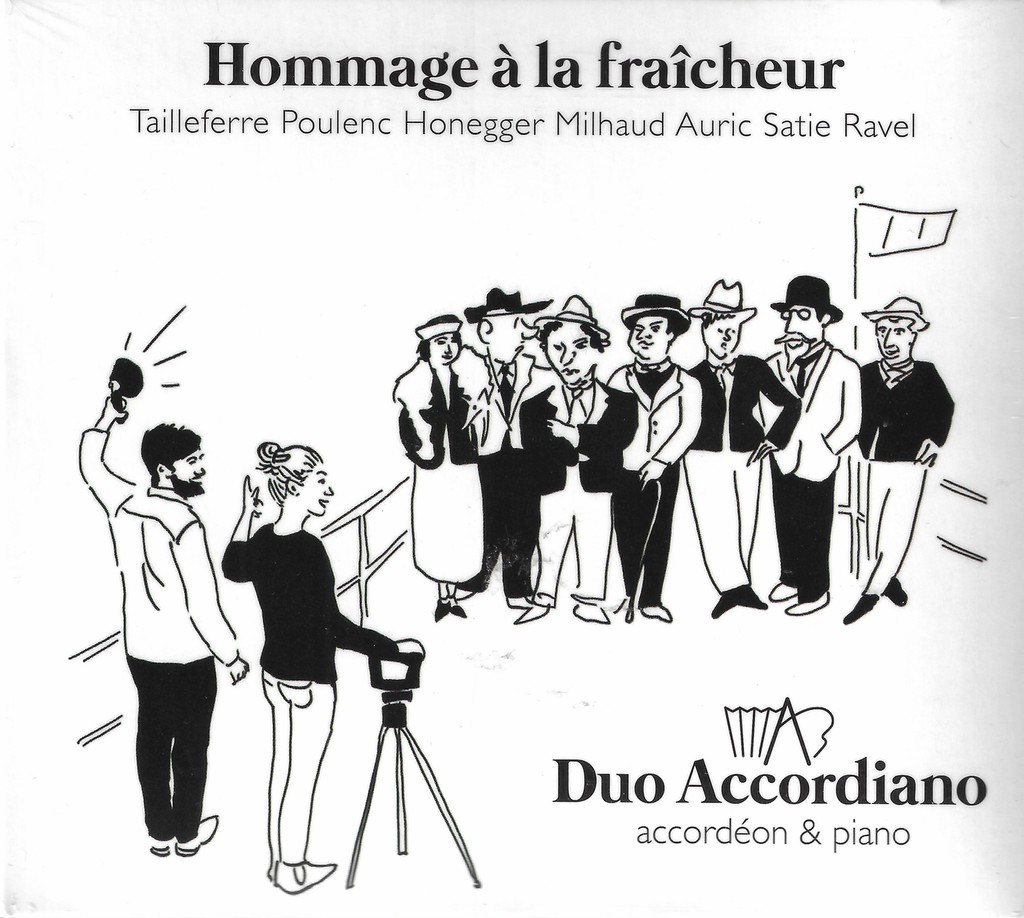 Duo Acordiano: Works for Piano & Accordion - Burgergemeinde Bern 2017 (sealed)