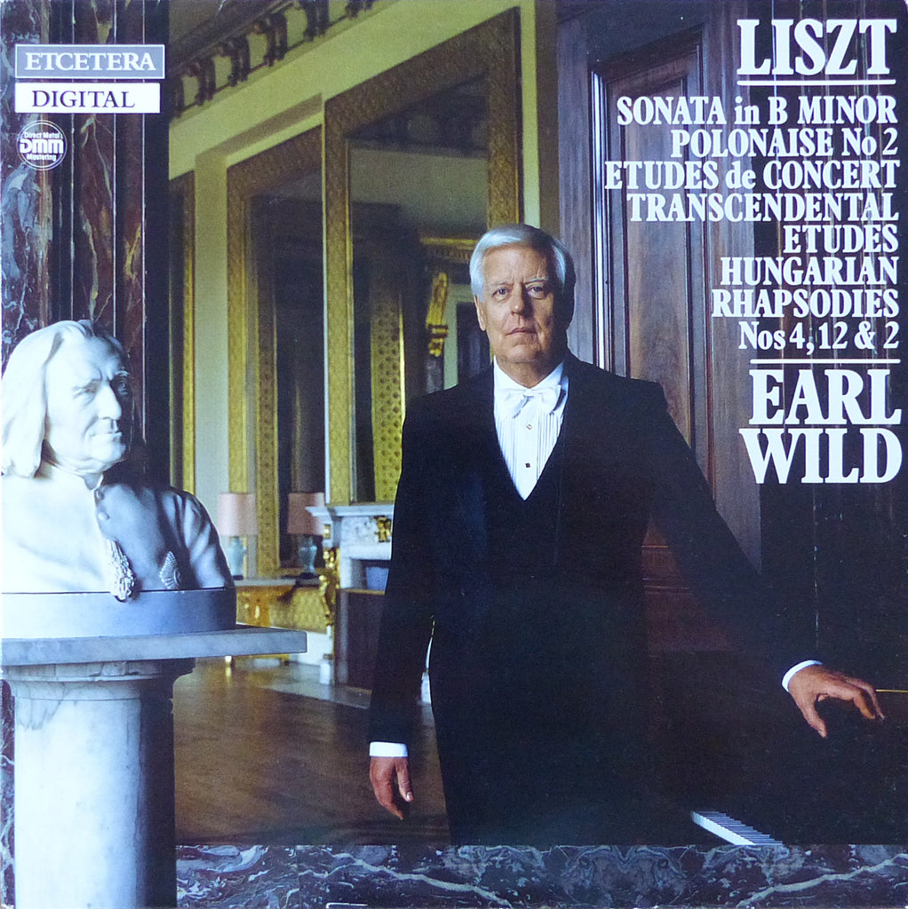 Earl Wild: Liszt Sonata in B minor, etc. - Etcetera ETC 2010 (2LP set)