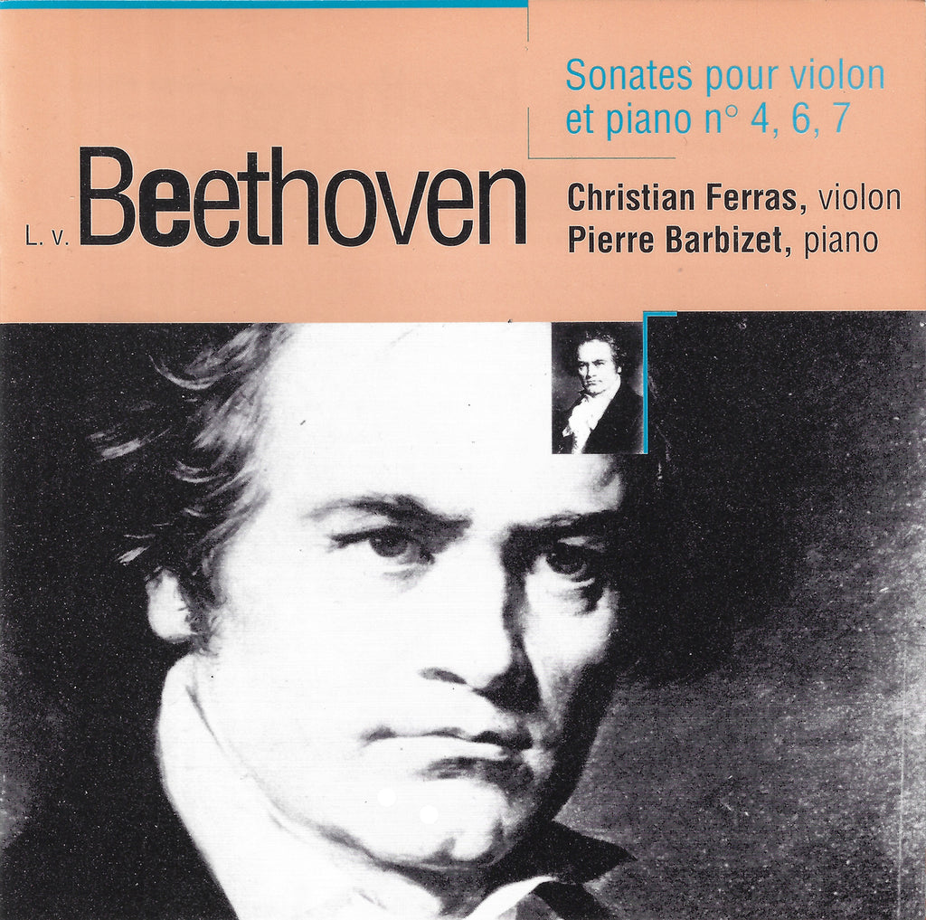 Ferras/Barbizet: Beethoven Violin Sonatas 4, 6 & 7 - FNAC 642327