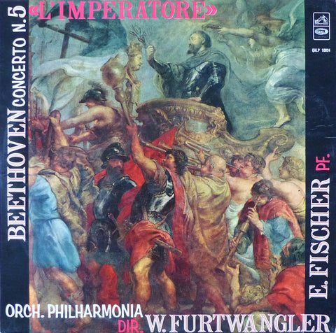 Fischer/Furtwangler: Beethoven Emperor - La Voce del Padrone QALP 10024