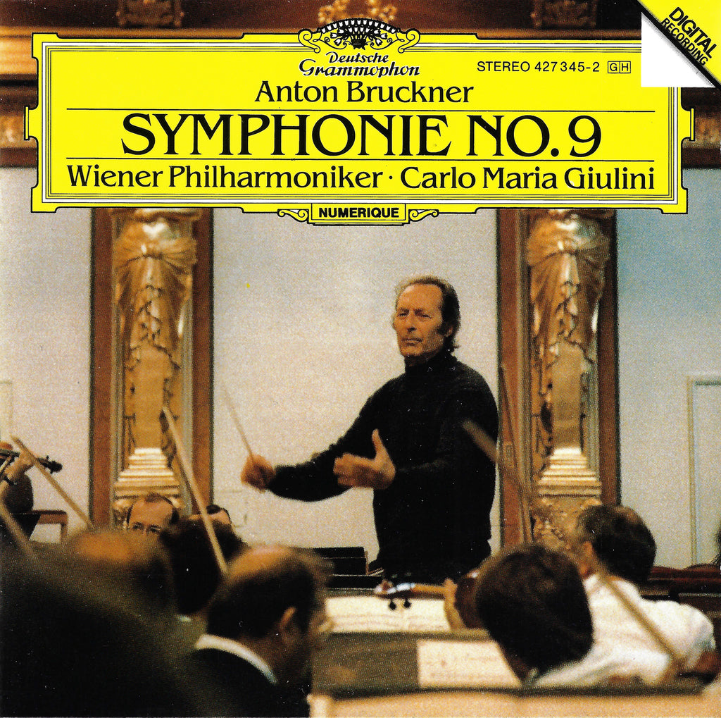 Giulini/VPO: Bruckner Symphony No. 9 - DG 427 345-2